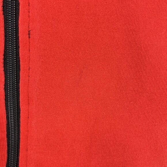 Manchester United Zip Up Jacket Size Large Red Black Official Merchandise - Picture 9 of 11